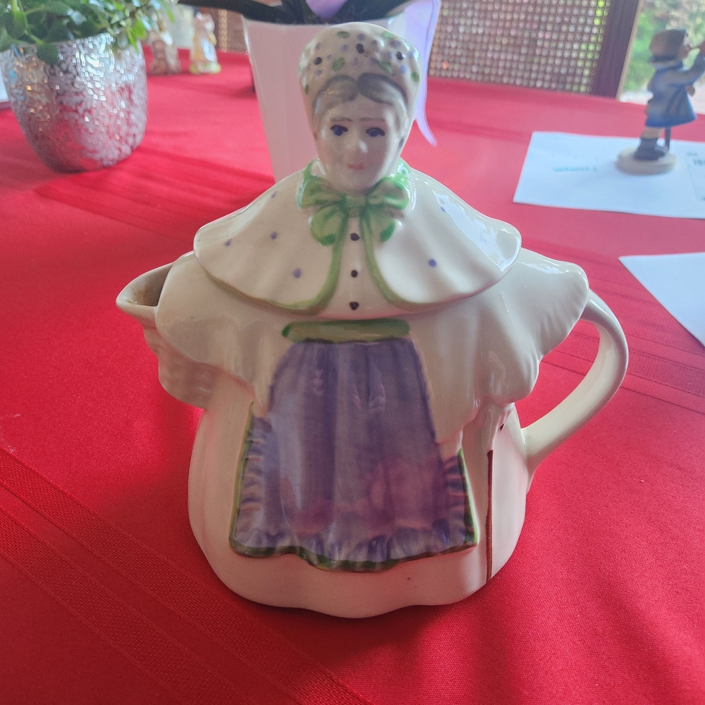 Vintage "Granny Ann" Ceramic Pitcher